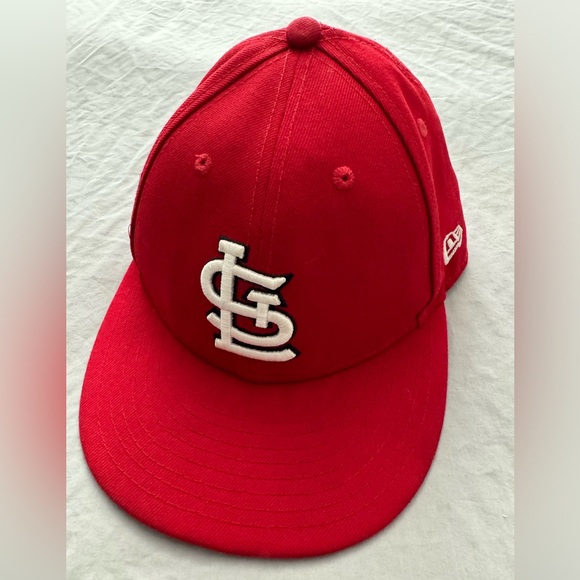 59 FIFTY New Era St Louis Cardinals RED Baseball Cap ONFIELD for MLB size 6 7/8 - Picture 1 of 13